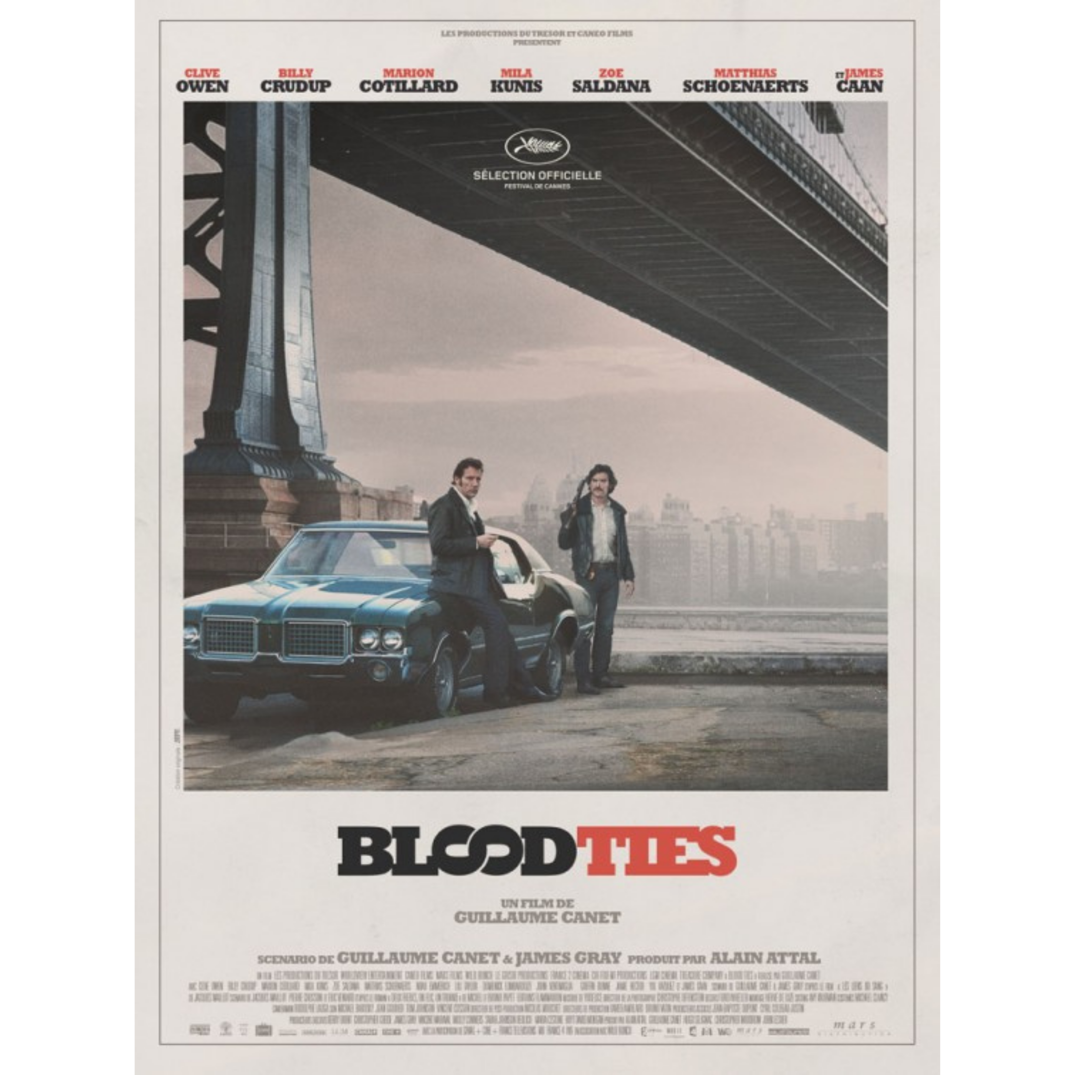 BLOOD TIES – GUILLAUME CANET
